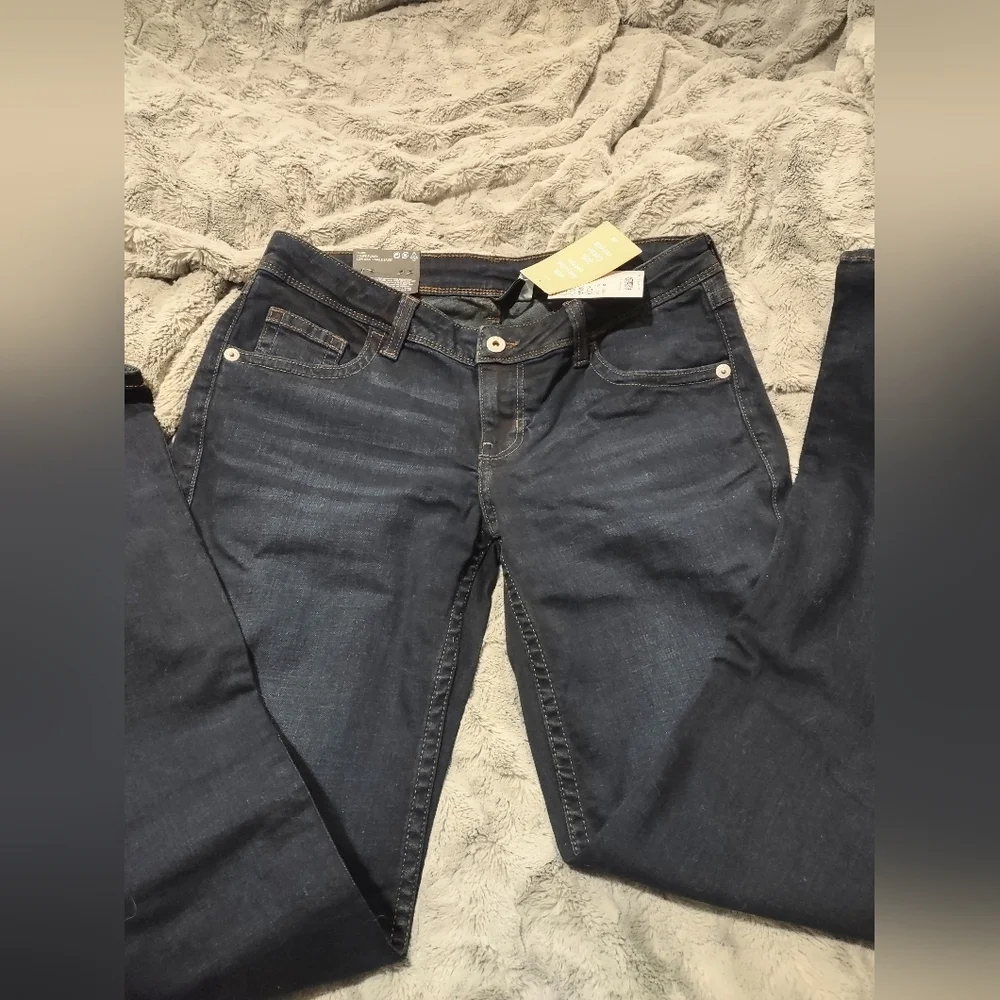 NWT Dividend‎ Flare Low Waist Jeans size 10 Dark Blue